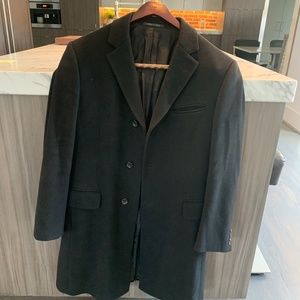 Black Gucci Men's Overcoat